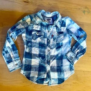 EUC Levi’s button-up Girls size 6